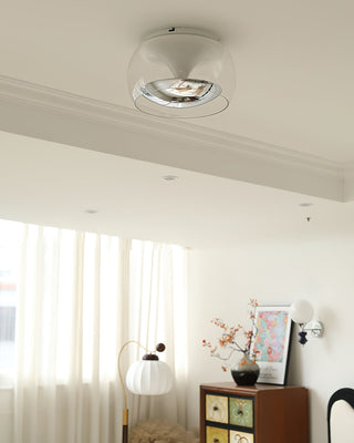 Eshair Nordic Art Pendule Verre Plafonnier Lumière