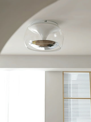 Eshair Nordic Art Pendule Verre Plafonnier Lumière
