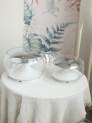 Eshair Nordic Art Pendule Verre Plafonnier Lumière