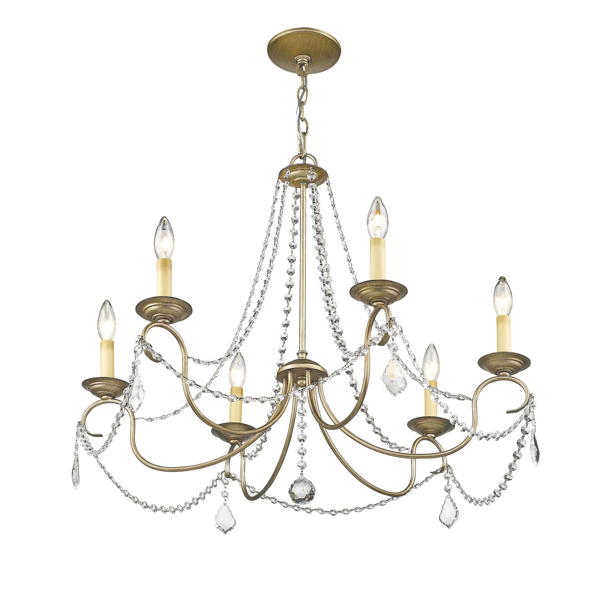 Mysorarae Lustre Laiton Cristal Luxe Postmoderne