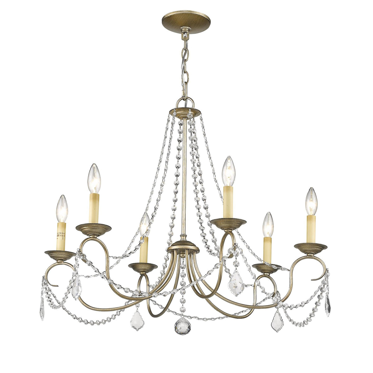 Mysorarae Lustre Laiton Cristal Luxe Postmoderne