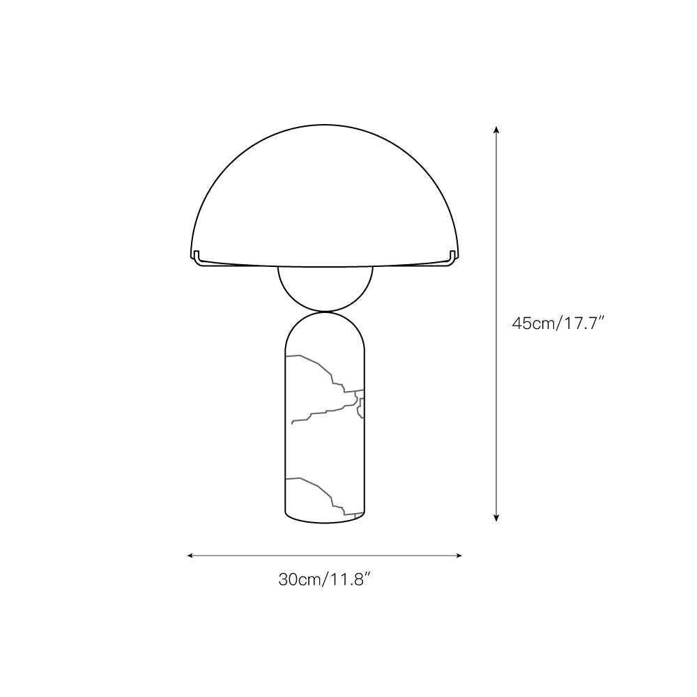 Mush Lampe à poser