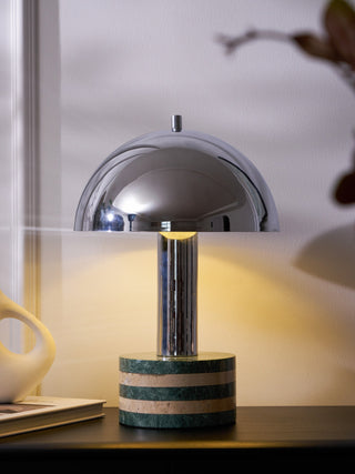Strata Lampe de Table en Marbre Minimaliste