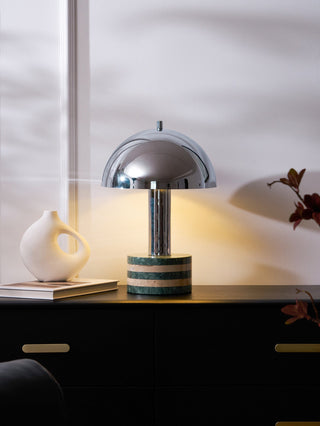 Strata Lampe de Table en Marbre Minimaliste
