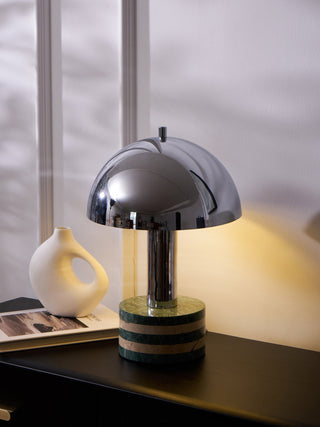 Strata Lampe de Table en Marbre Minimaliste