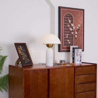 Tirixon Lampe de Table en Albâtre