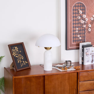 Tirixon Lampe de Table en Albâtre