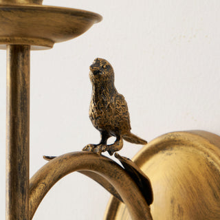 Utheara Applique Murale Métal Oiseau Vintage