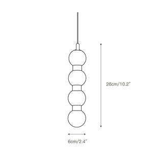 Ulshae Suspension Art Marbre Minimaliste Moderne