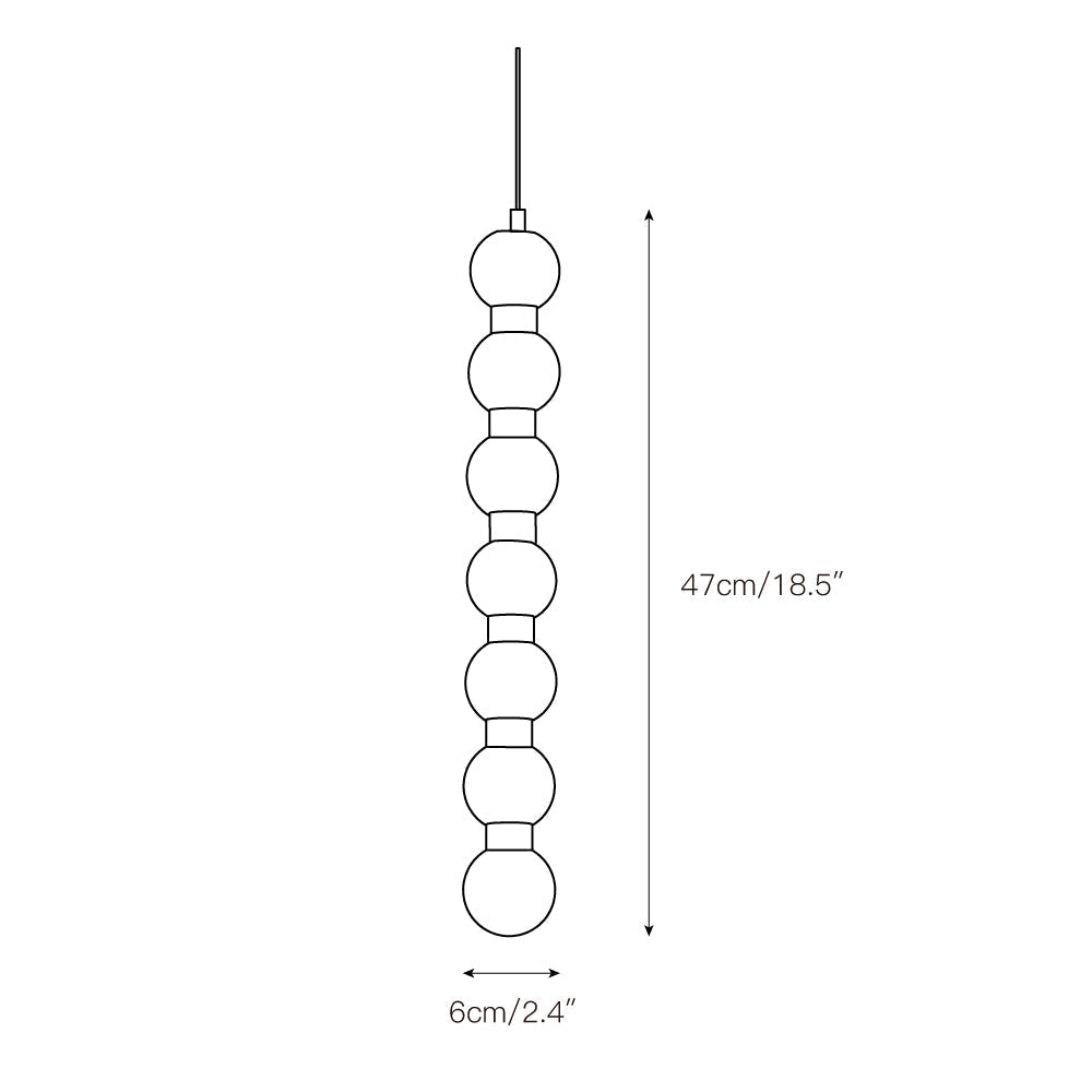 Ulshae Suspension Art Marbre Minimaliste Moderne