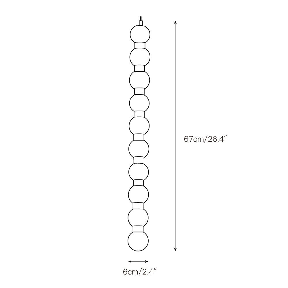 Ulshae Suspension Art Marbre Minimaliste Moderne