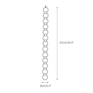 Ulshae Suspension Art Marbre Minimaliste Moderne