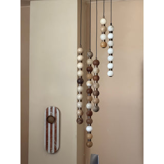 Ulshae Suspension Art Marbre Minimaliste Moderne