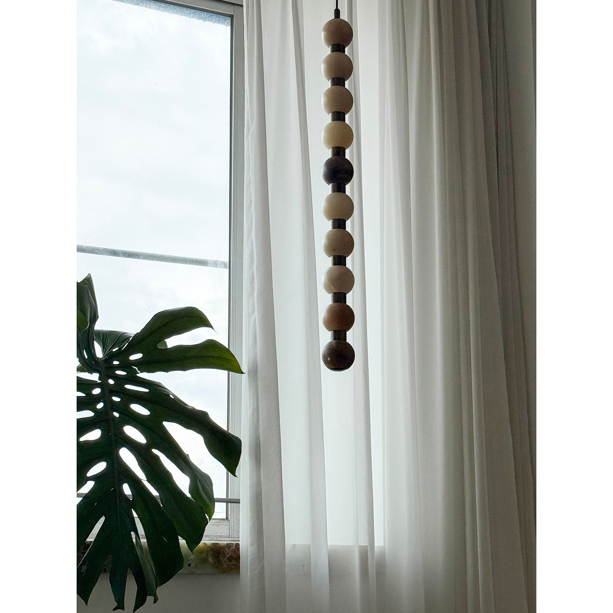 Ulshae Suspension Art Marbre Minimaliste Moderne