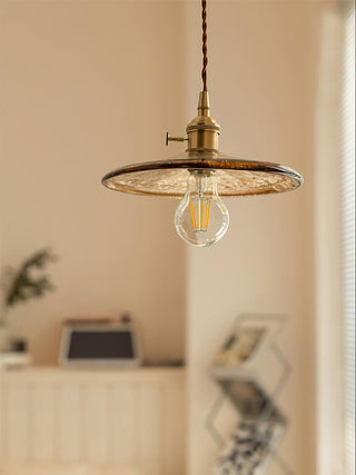 Sage Suspension Verre Vintage