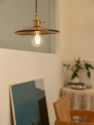 Sage Suspension Verre Vintage