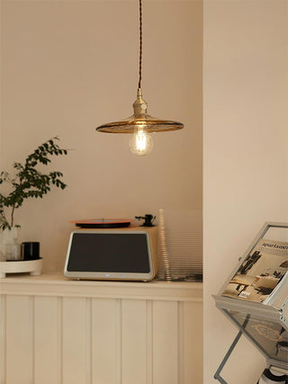 Sage Suspension Verre Vintage
