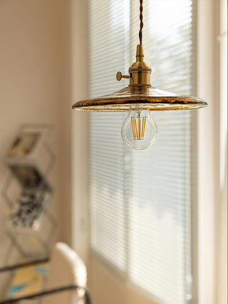Sage Suspension Verre Vintage
