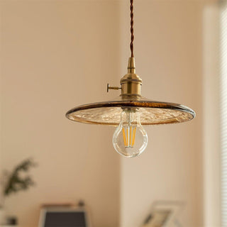 Sage Suspension Verre Vintage