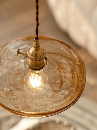 Sage Suspension Verre Vintage