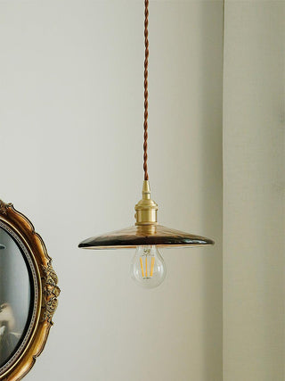 Sage Suspension Verre Vintage