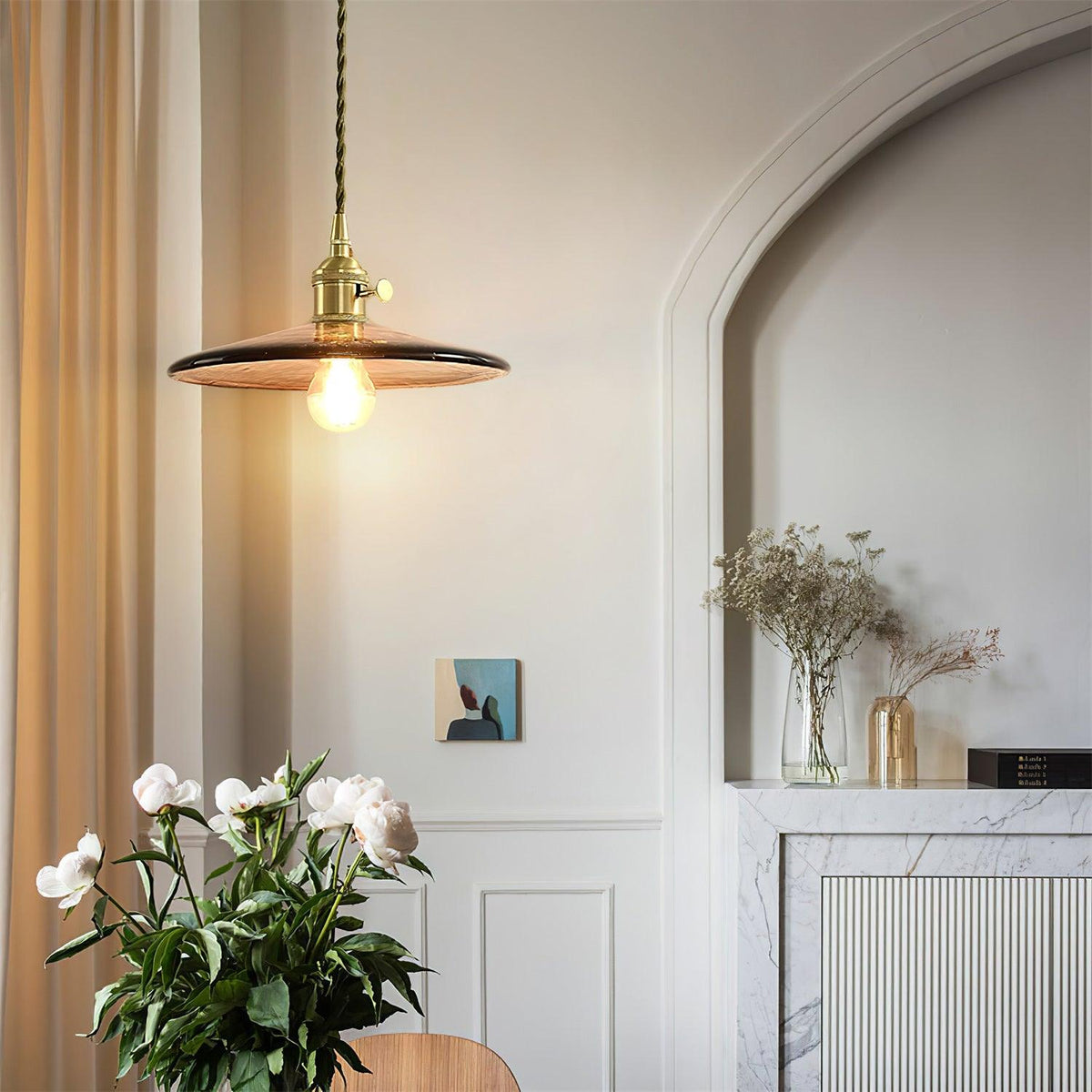 Veralis Suspension Verre Vintage