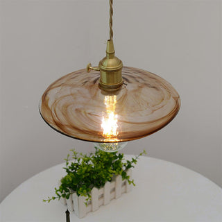 Sage Suspension Verre Vintage