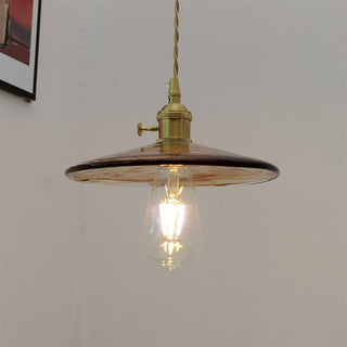 Sage Suspension Verre Vintage