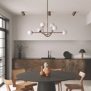 Ilvelia Lustre Laiton Verre Minimaliste Moderne