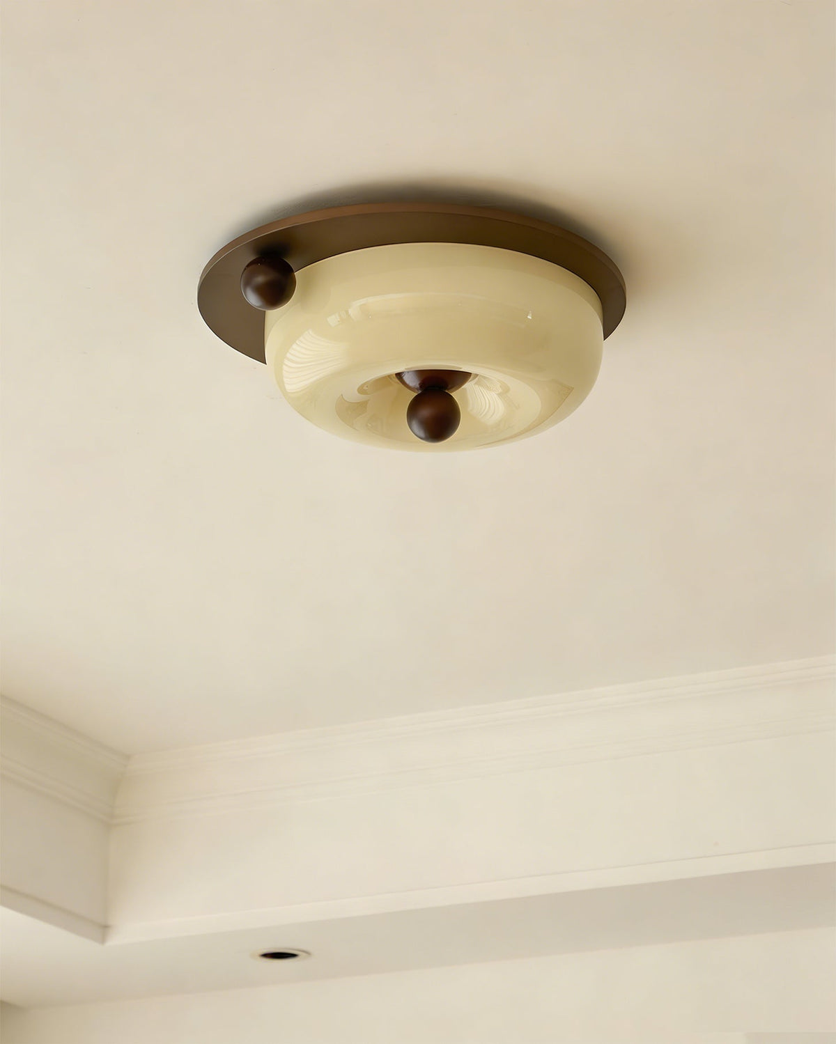 The Dia 40 cm version of the Perth Ceiling Light shown to scale.