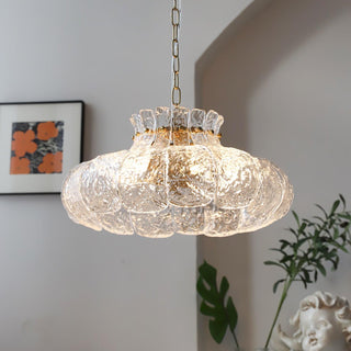 Lunace Laiton Verre Glamour Pendentif Lumière
