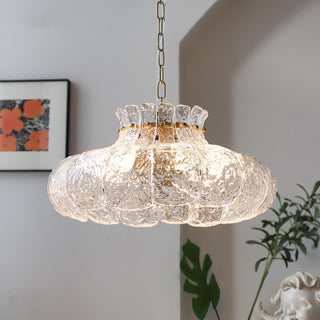 Lunace Laiton Verre Glamour Pendentif Lumière