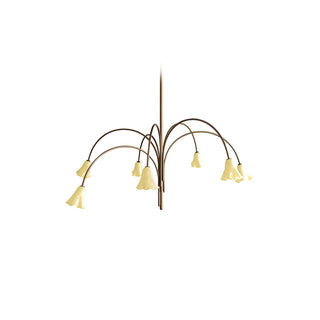 Aurora Lustre Floraison Pétale Verre Bras