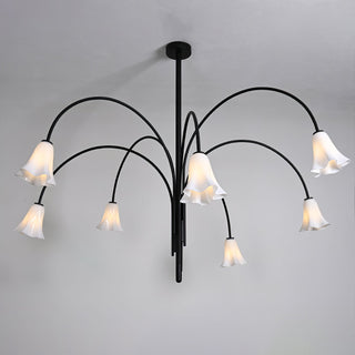 Aurora Lustre Floraison Pétale Verre Bras