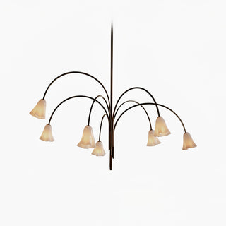 Aurora Lustre Floraison Pétale Verre Bras