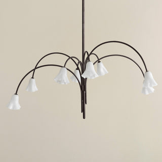 Aurora Lustre Floraison Pétale Verre Bras