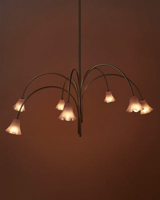 Aurora Lustre Floraison Pétale Verre Bras