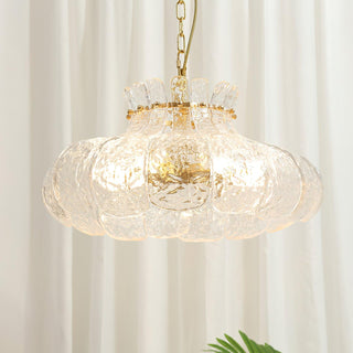 Lunace Laiton Verre Glamour Pendentif Lumière