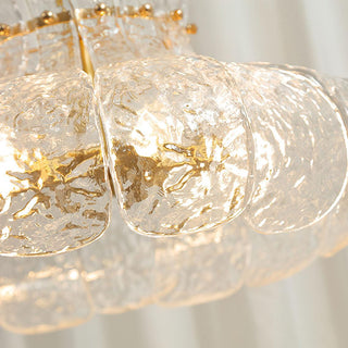 Lunace Laiton Verre Glamour Pendentif Lumière