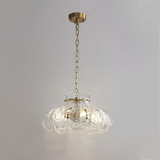 Lunace Laiton Verre Glamour Pendentif Lumière