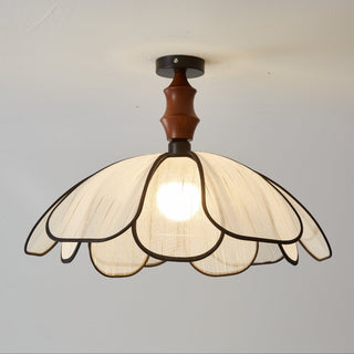 Petaline Whisper Ceiling Lamp-Neutral Decor