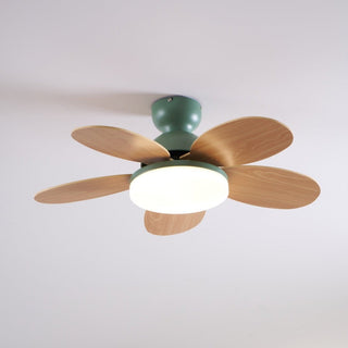 Liora Plafonnier Ventilateur pour Enfants en Verre Coloré