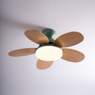 Liora Plafonnier Ventilateur pour Enfants en Verre Coloré