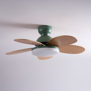Liora Plafonnier Ventilateur pour Enfants en Verre Coloré