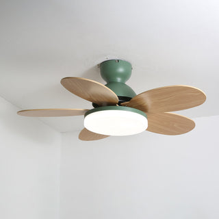 Liora Plafonnier Ventilateur pour Enfants en Verre Coloré