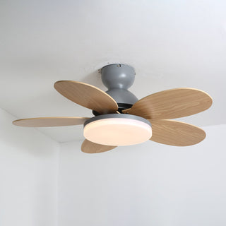 Liora Plafonnier Ventilateur pour Enfants en Verre Coloré