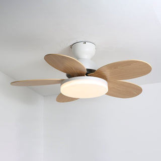 Liora Plafonnier Ventilateur pour Enfants en Verre Coloré