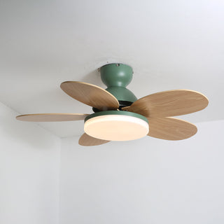 Liora Plafonnier Ventilateur pour Enfants en Verre Coloré