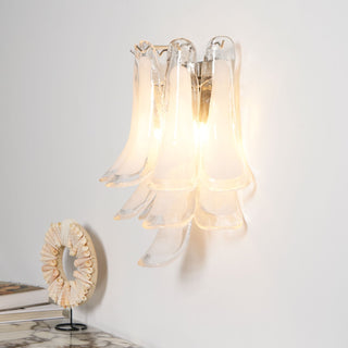 Aurora Luminaire Mural Pétale Forme Verre Vintage Artistique