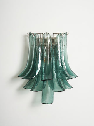 Aurora Luminaire Mural Pétale Forme Verre Vintage Artistique